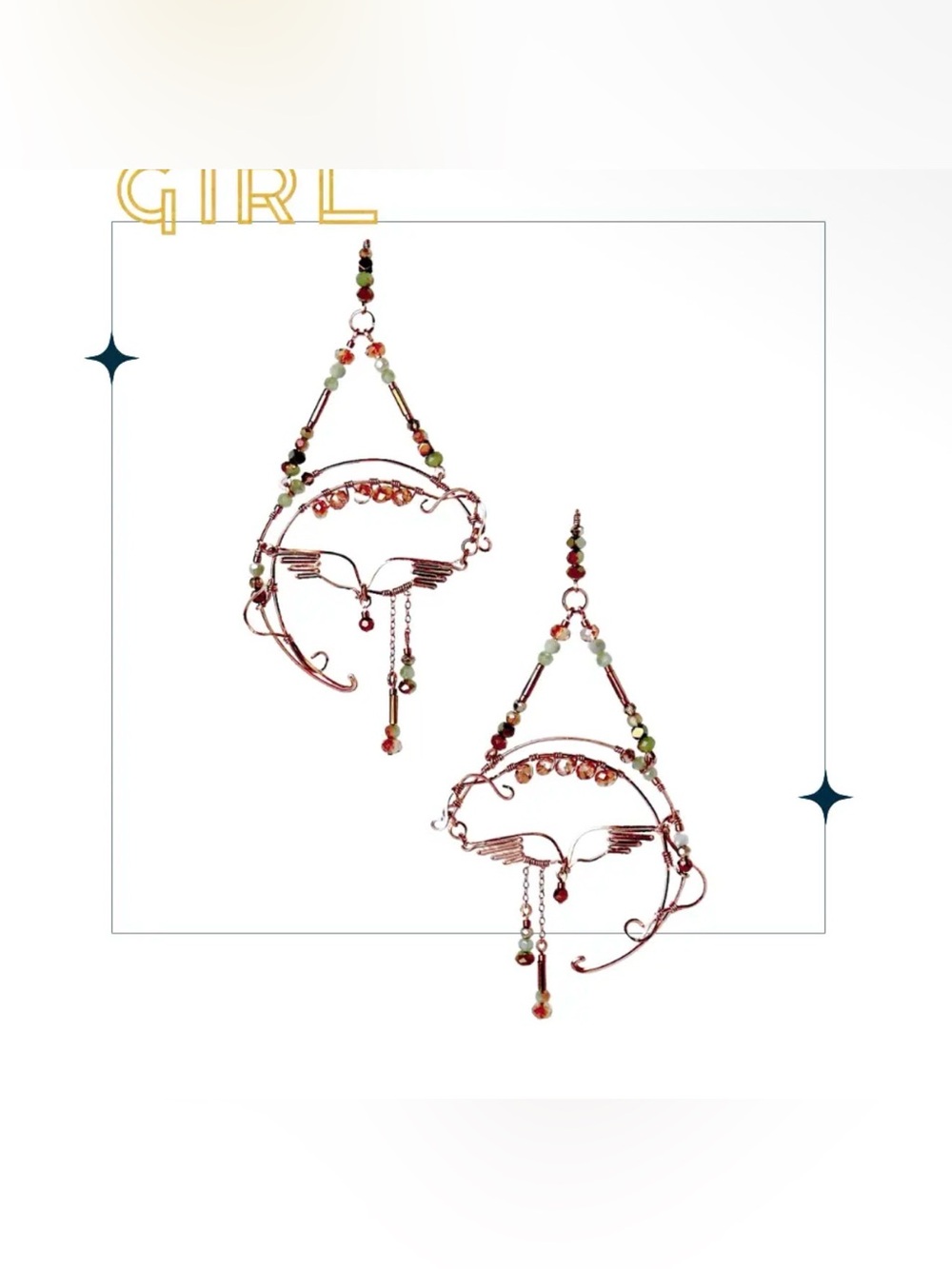 Enchanted Masquerade Earrings - Officially licensed Sarah J. Mass Design